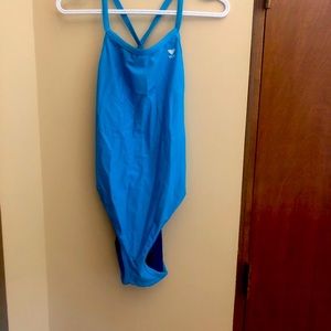 Xxl blue swimsuit